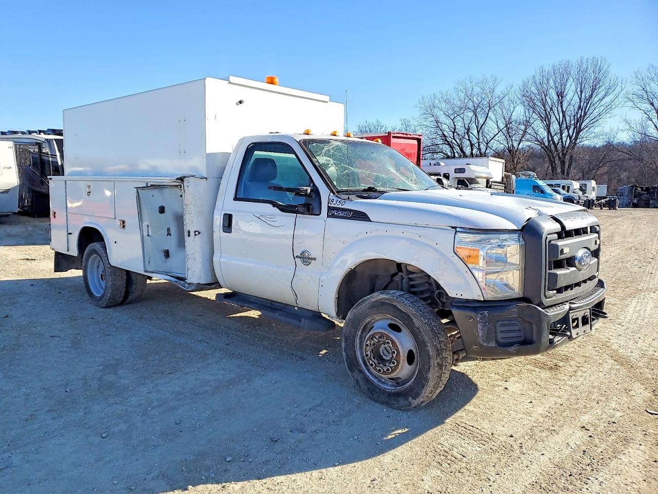 2015 FORD F550 SUPER DUTY UTILITY / SERVICE TRUCK photo 4