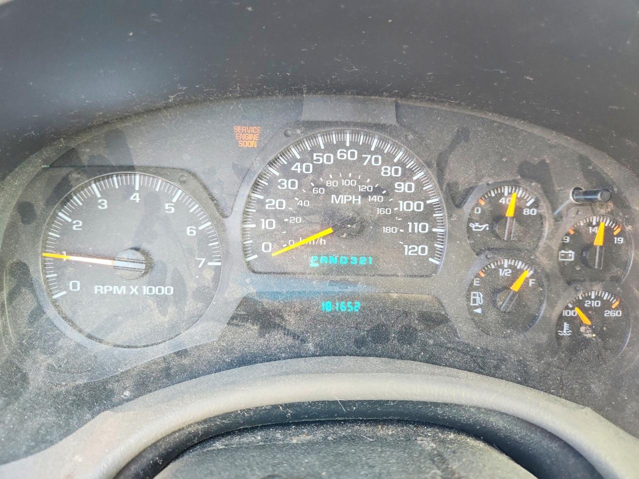 2002 CHEVROLET TRAILBLAZER photo 9