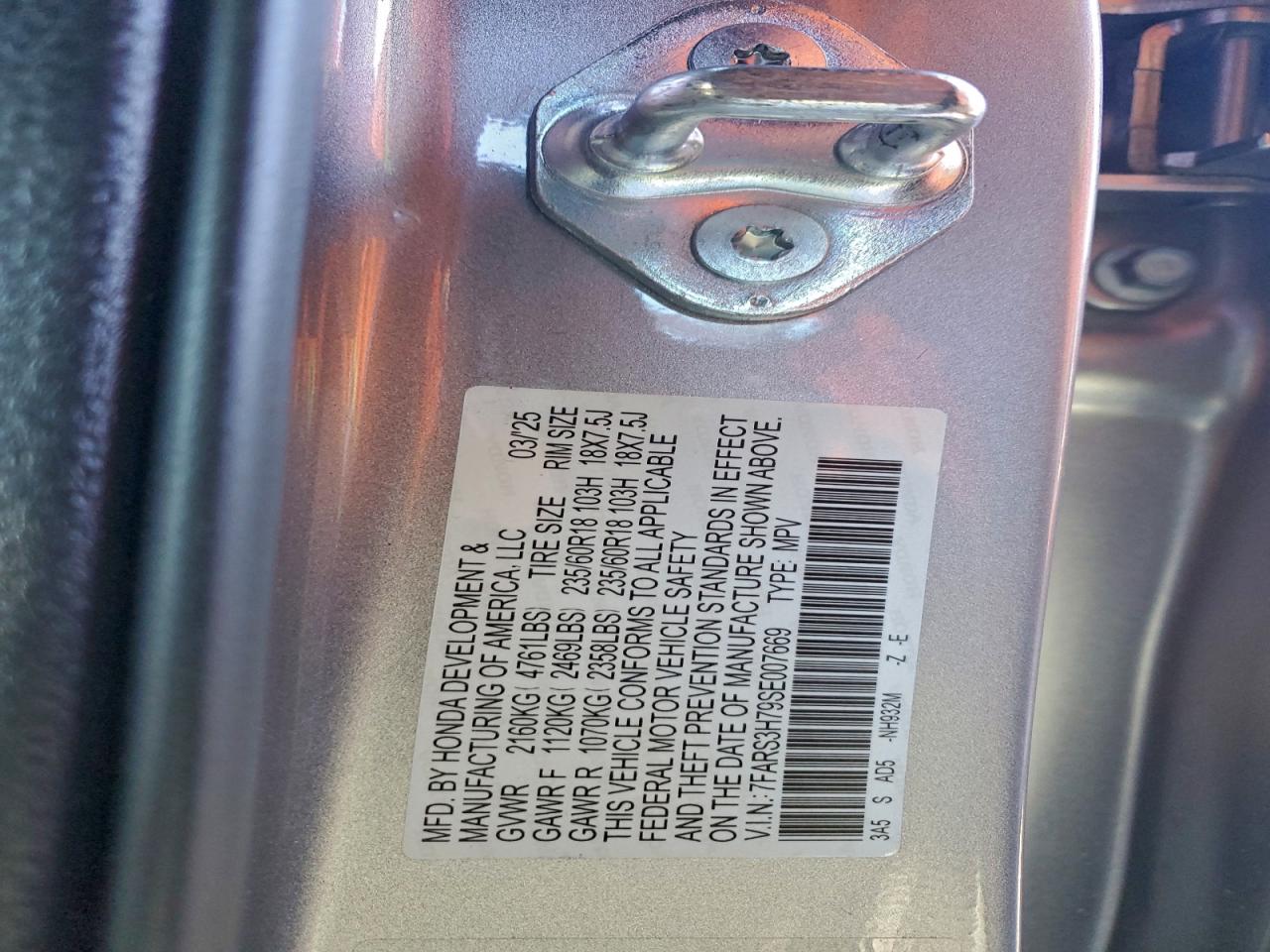 2025 HONDA CR-V EXL photo 13