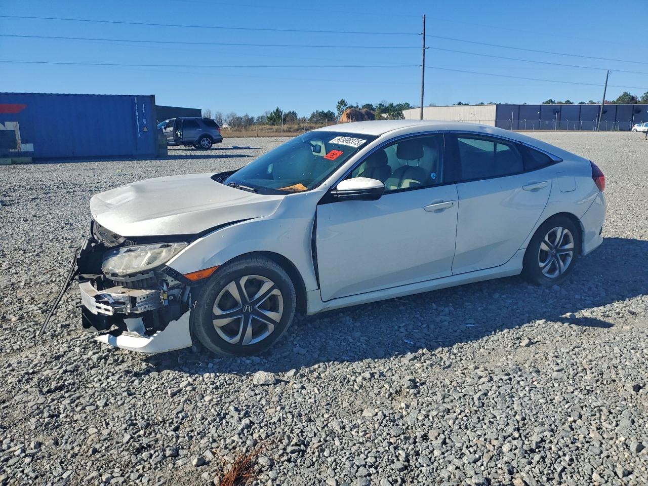 2017 HONDA CIVIC LX — FRONT END damage — photo 1