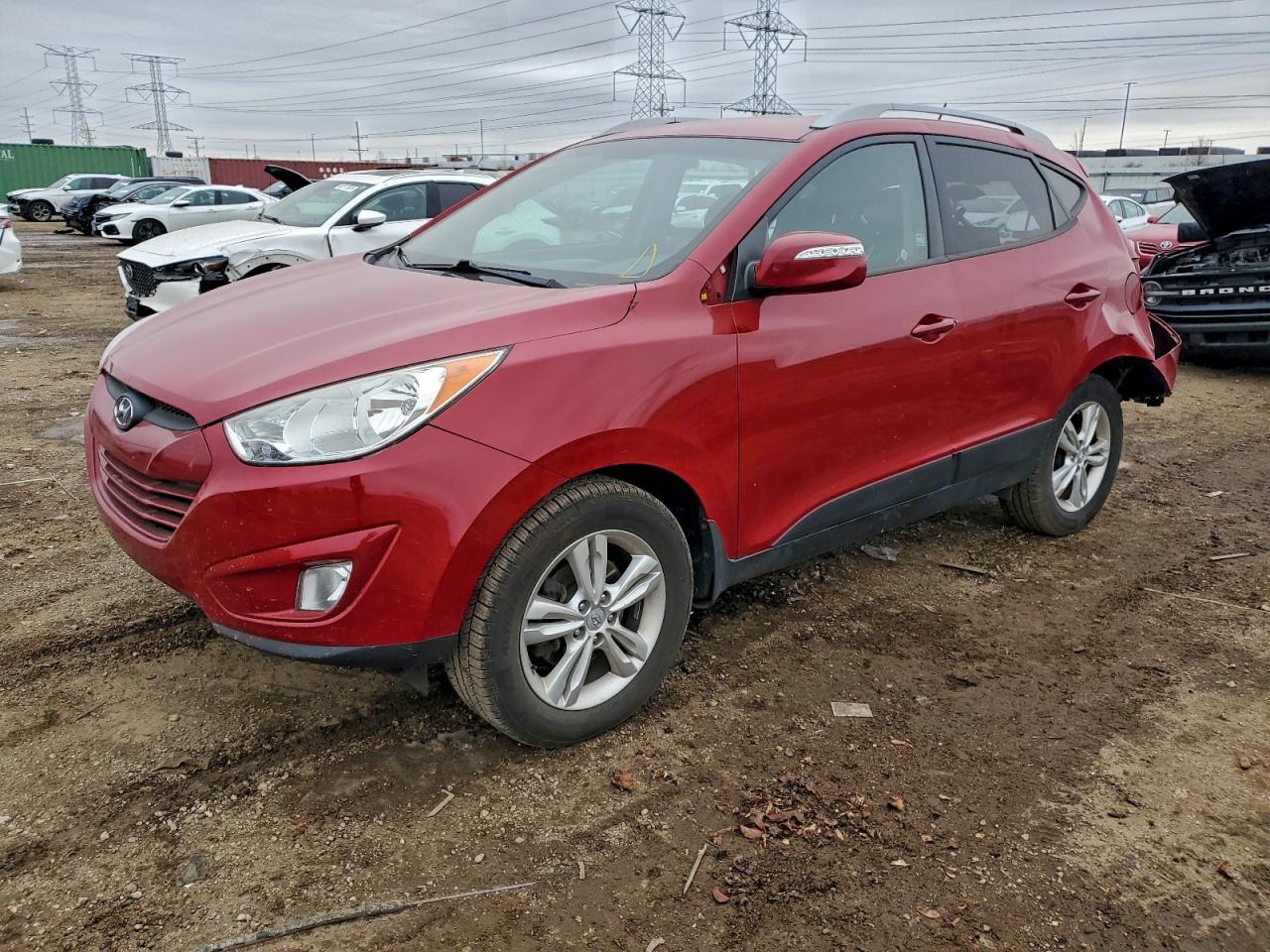 2013 HYUNDAI TUCSON GLS — REAR END damage — photo 1
