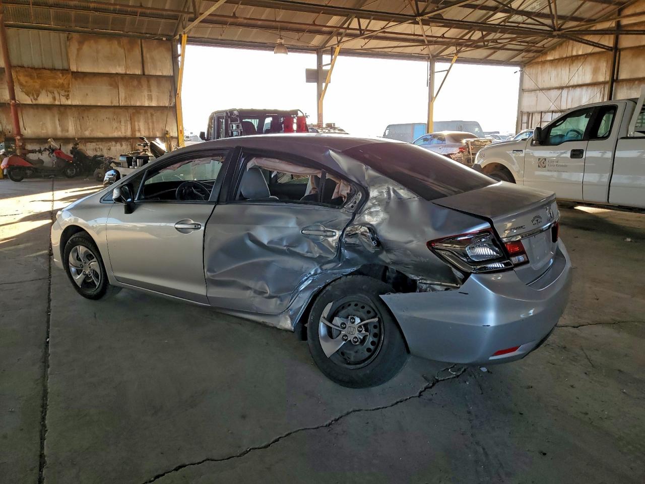 2013 HONDA CIVIC LX photo 2