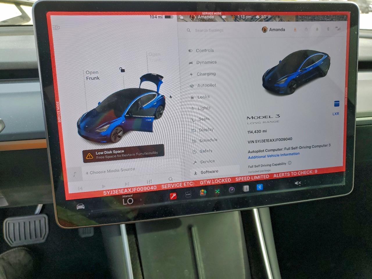 2018 TESLA MODEL 3 photo 9