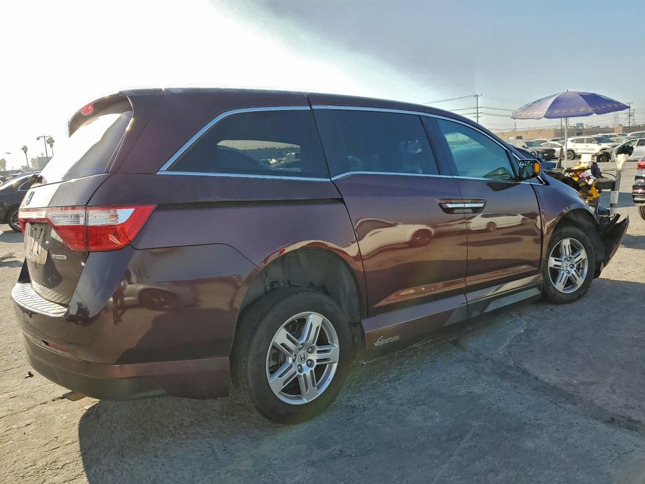 2012 HONDA ODYSSEY TOURING photo 7