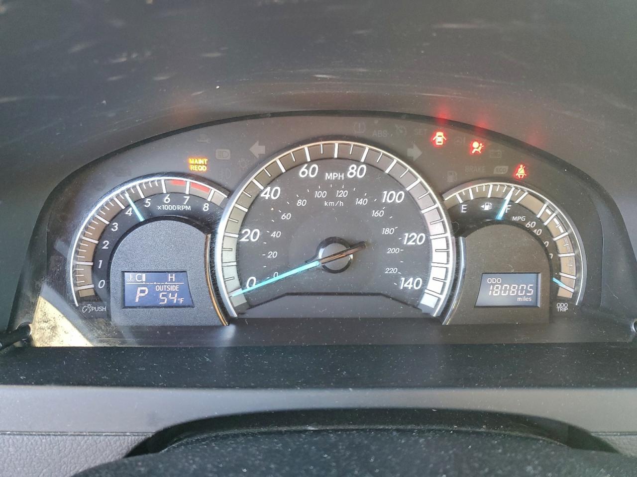 2012 TOYOTA CAMRY BASE photo 9