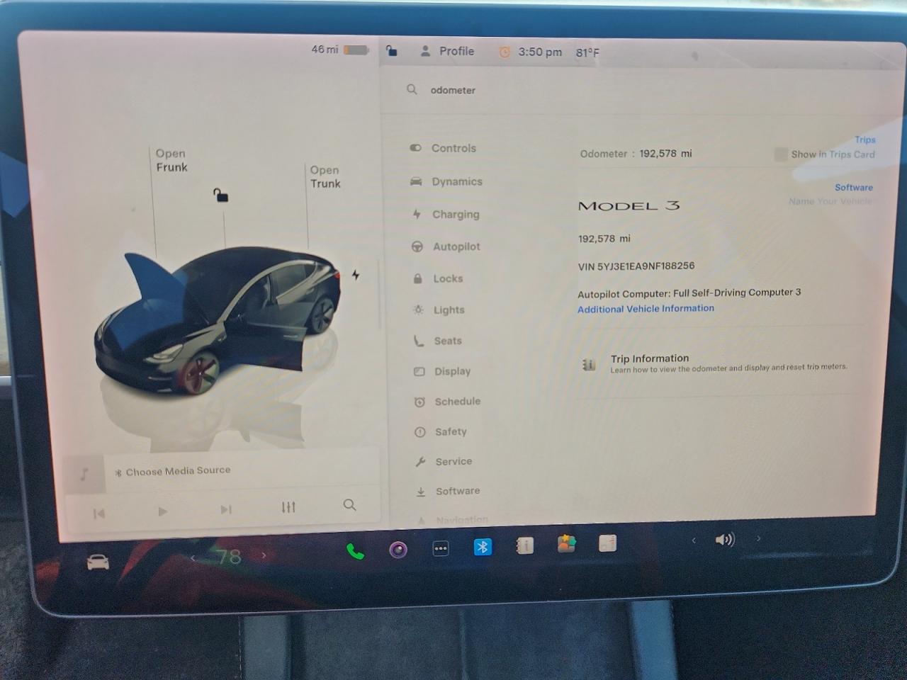 2022 TESLA MODEL 3 photo 9