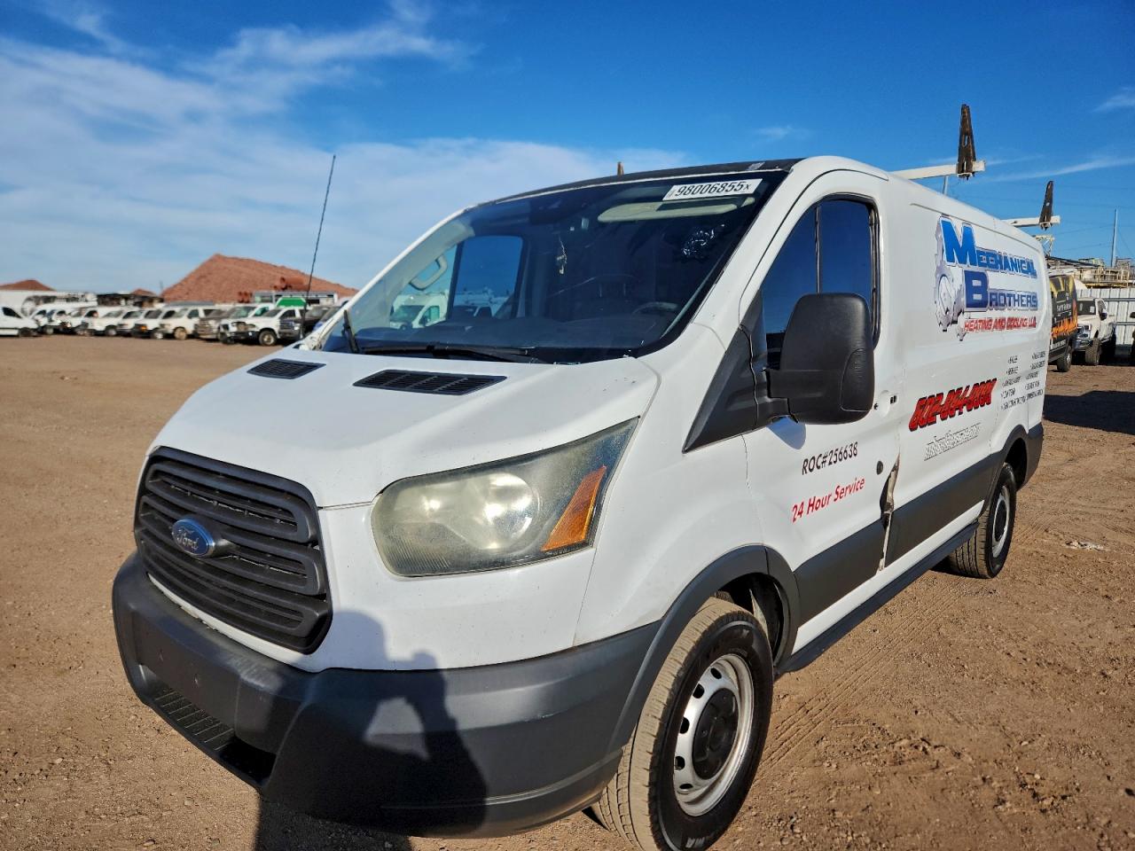 2016 FORD TRANSIT 250 DELIVERY VAN photo 9
