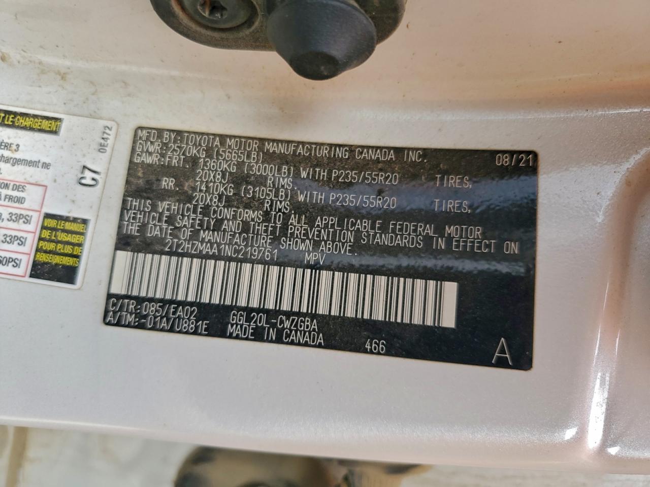 2022 LEXUS RX 350 photo 12