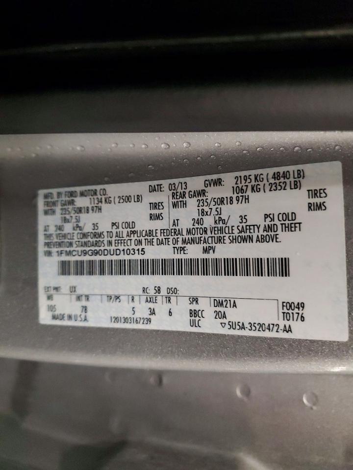 2013 FORD ESCAPE SE photo 25