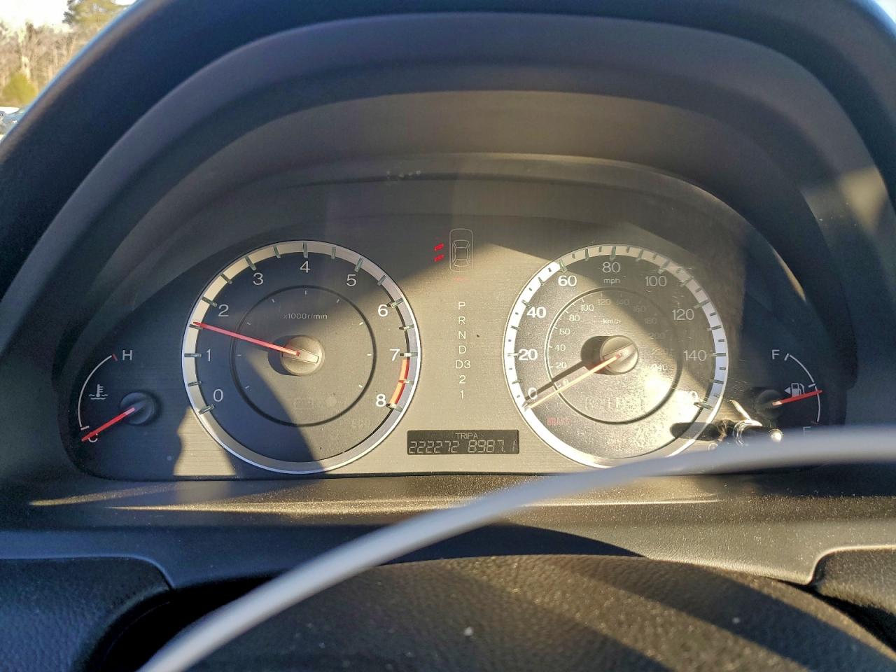 2012 HONDA ACCORD EXL photo 9