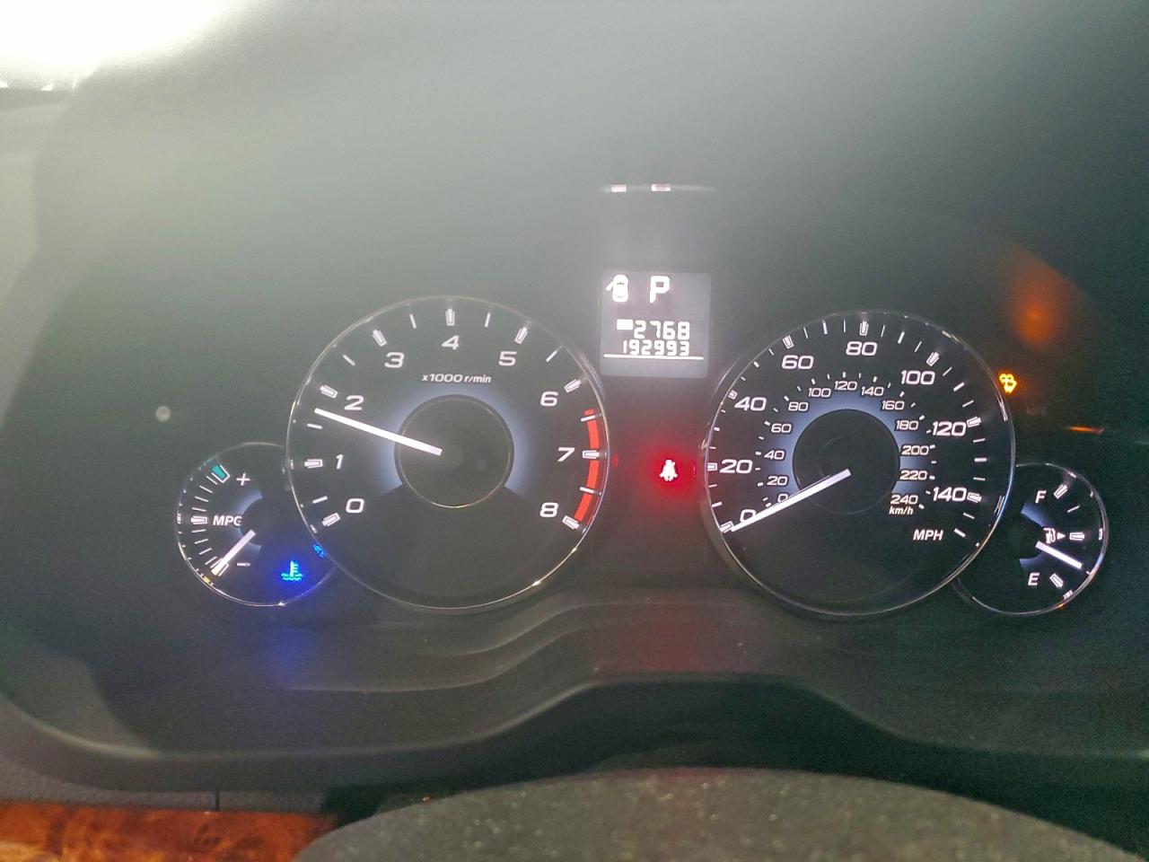 2012 SUBARU OUTBACK 2.5I LIMITED photo 9
