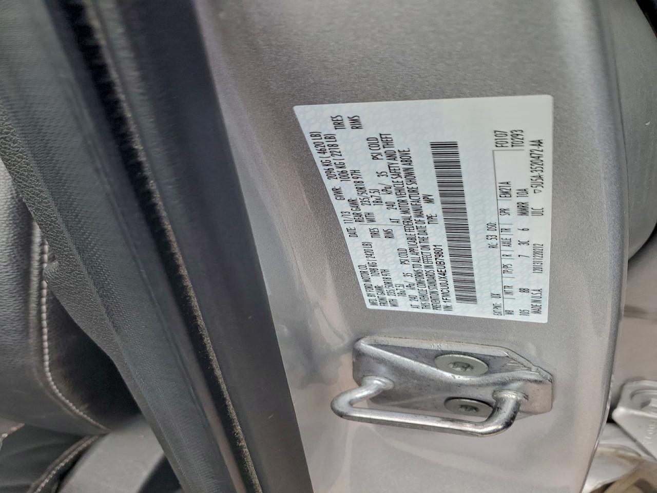 2014 FORD ESCAPE TITANIUM photo 13