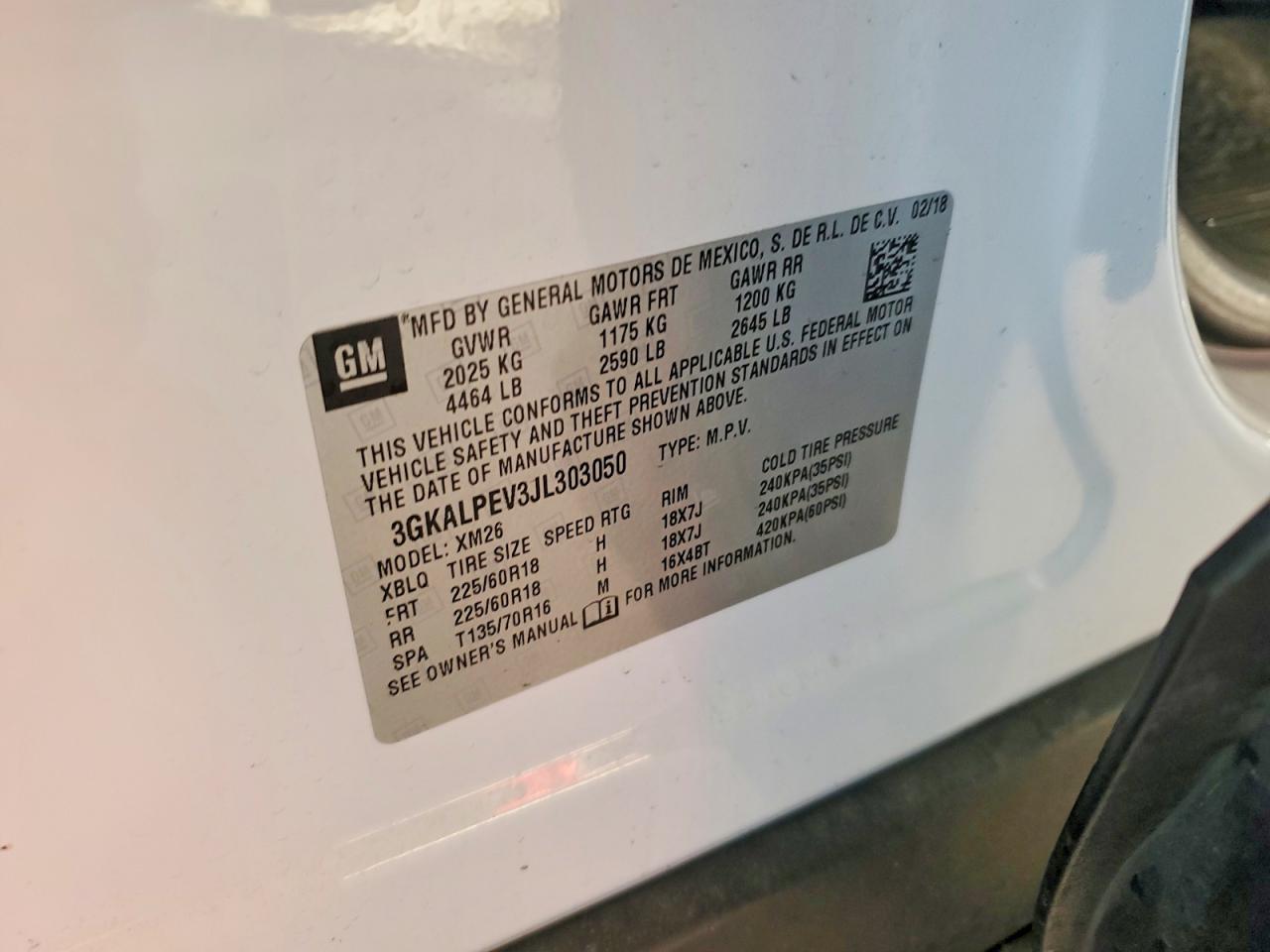 2018 GMC TERRAIN SLT photo 14