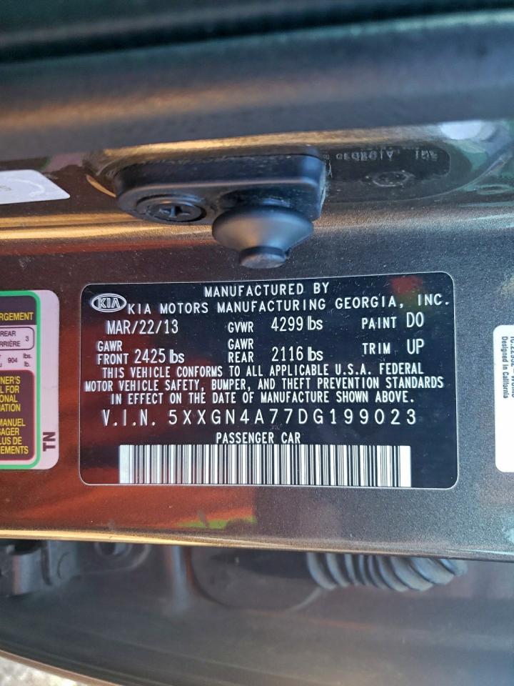2013 KIA OPTIMA EX photo 13