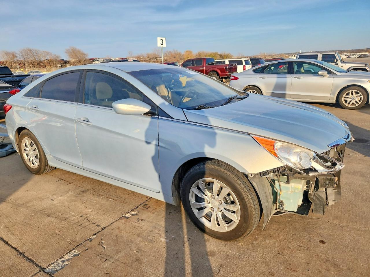 2011 HYUNDAI SONATA GLS photo 4