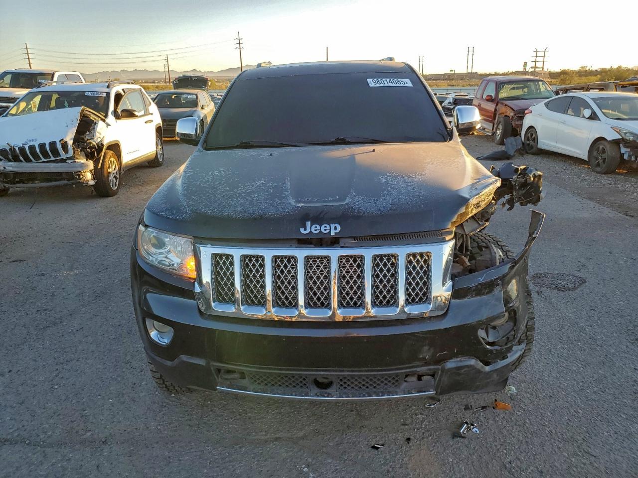 2012 JEEP GRAND CHEROKEE OVERLAND photo 5