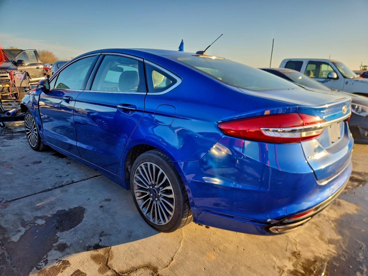 2017 FORD FUSION SE photo 3