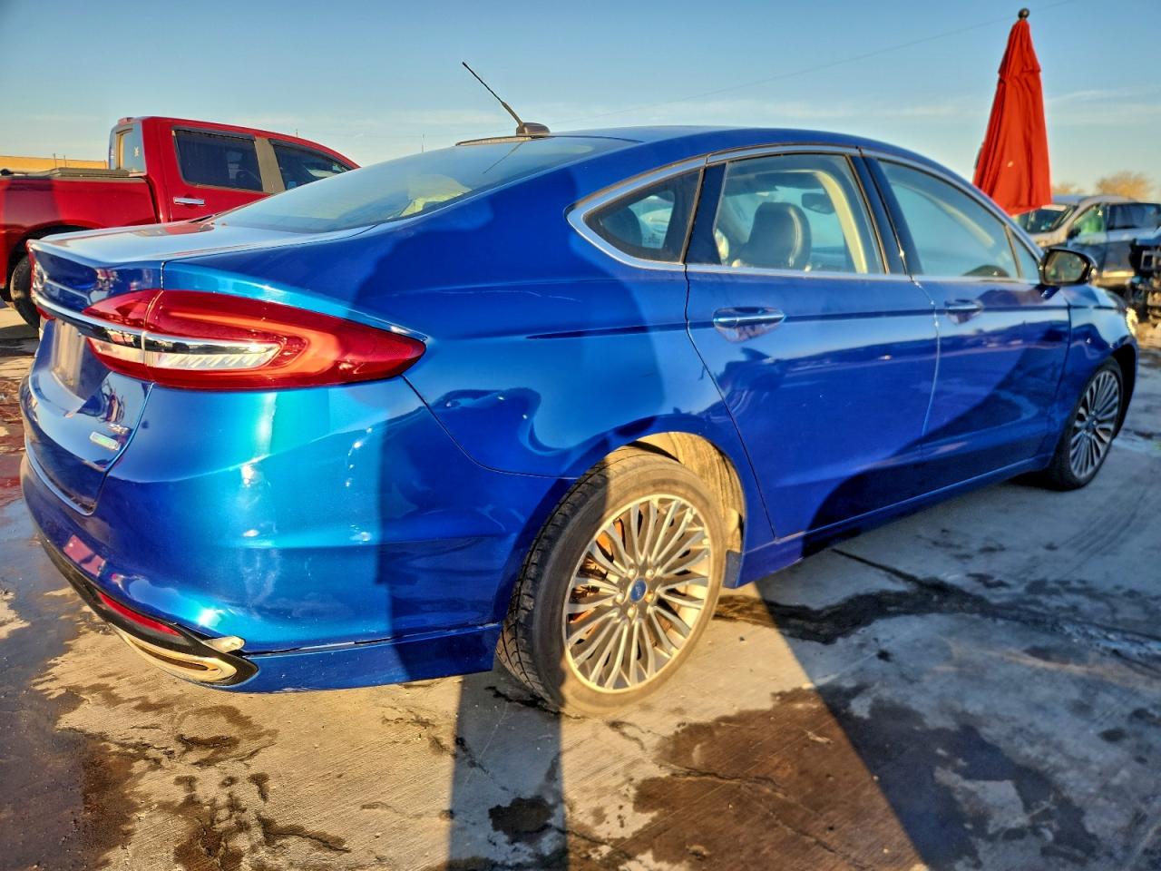 2017 FORD FUSION SE photo 5