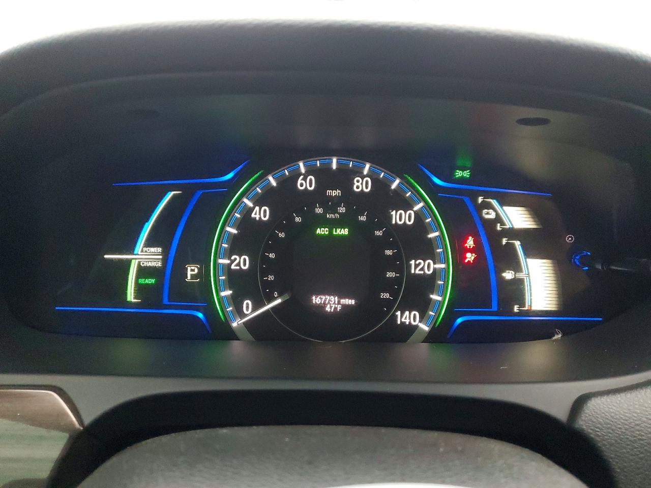 2017 HONDA ACCORD HYBRID EXL photo 9