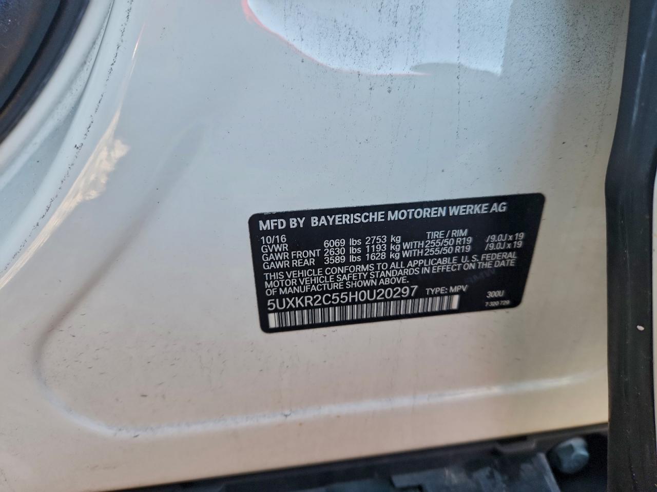 2017 BMW X5 SDRIVE35I photo 13