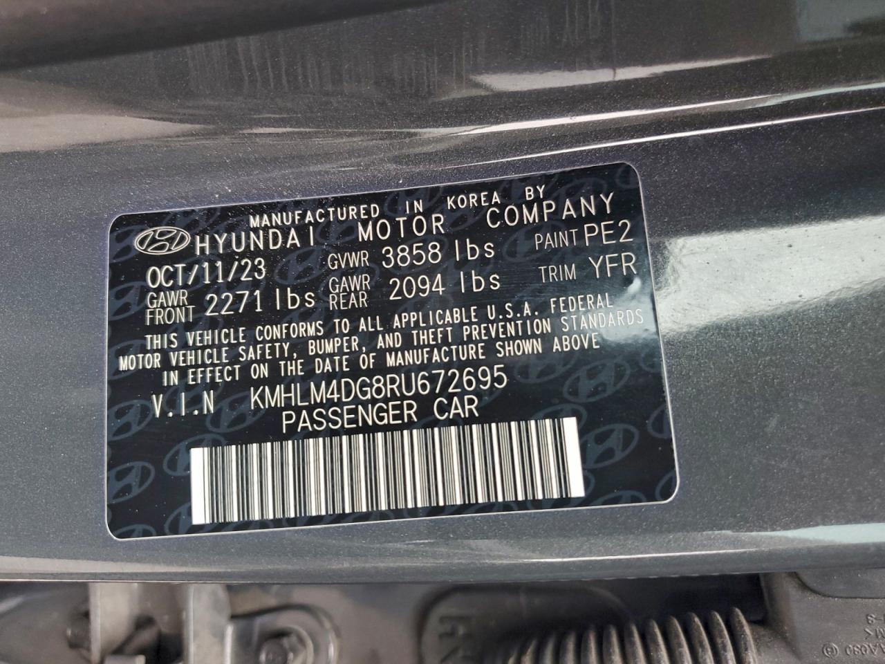 2024 HYUNDAI ELANTRA SEL photo 13