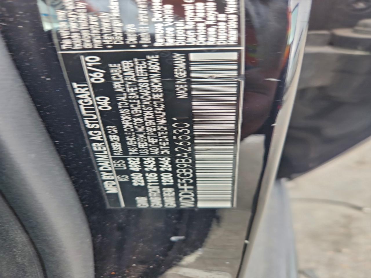 2011 MERCEDES-BENZ E 350 photo 12
