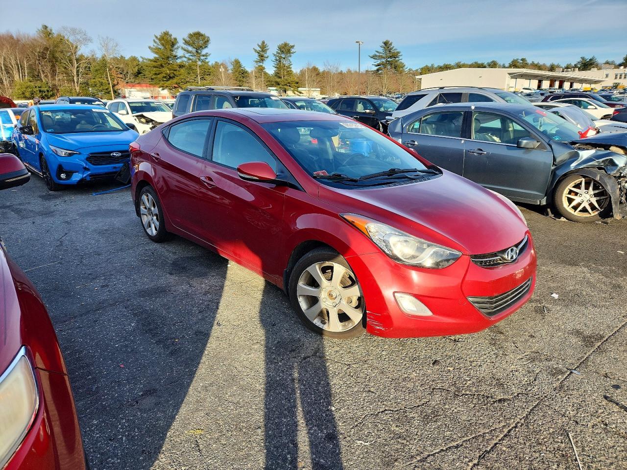 2013 HYUNDAI ELANTRA GLS photo 4