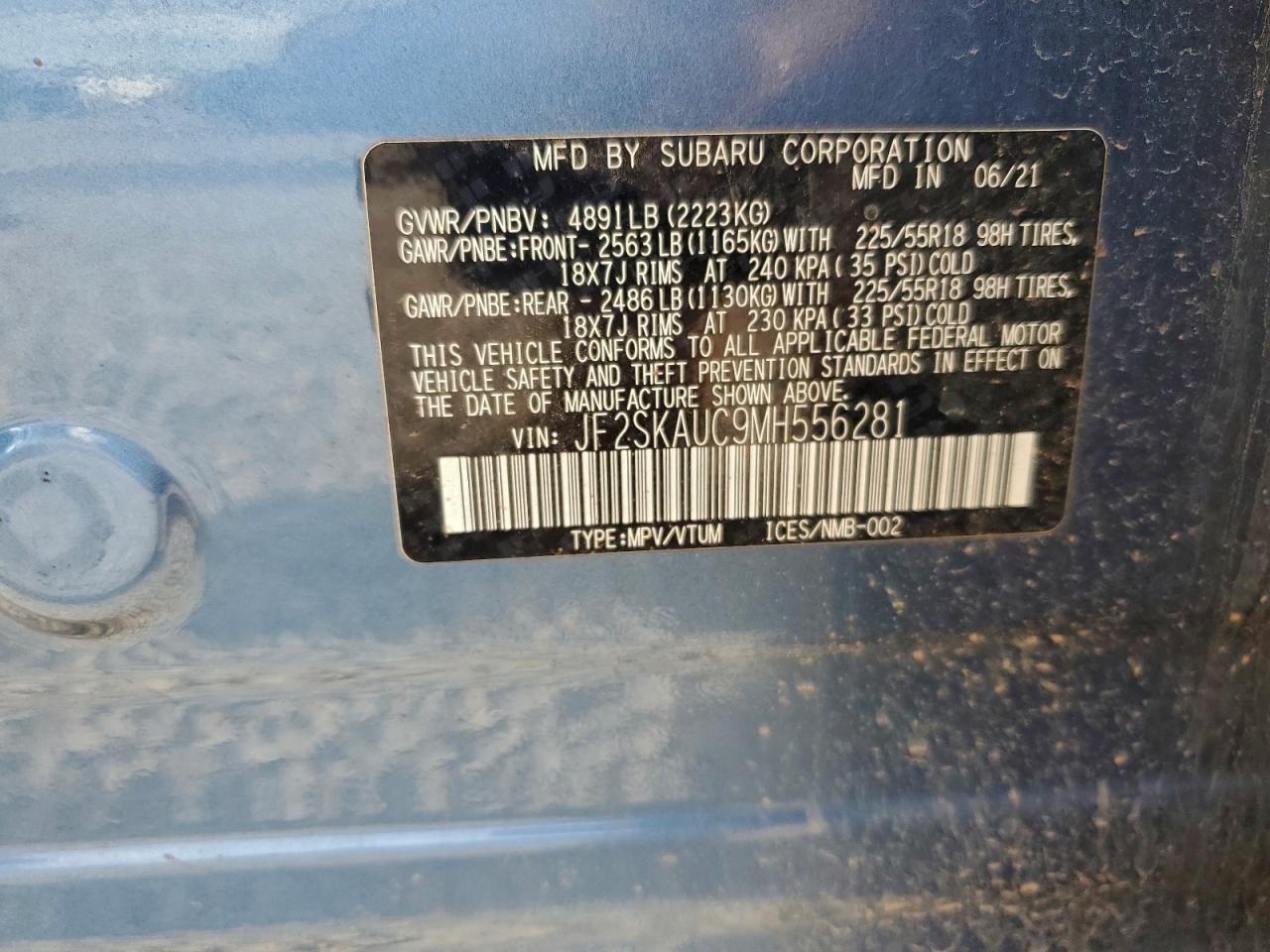 2021 SUBARU FORESTER LIMITED photo 25