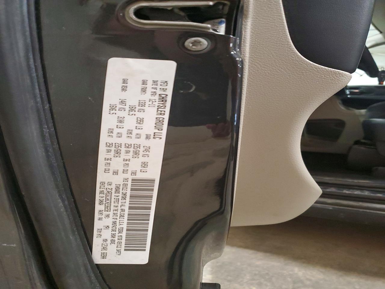 2012 DODGE GRAND CARAVAN SXT photo 13
