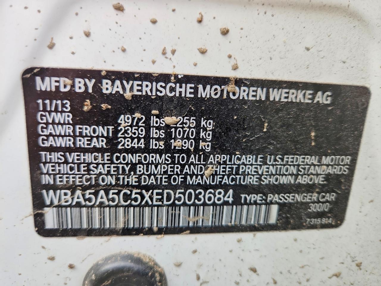 2014 BMW 528 I photo 12