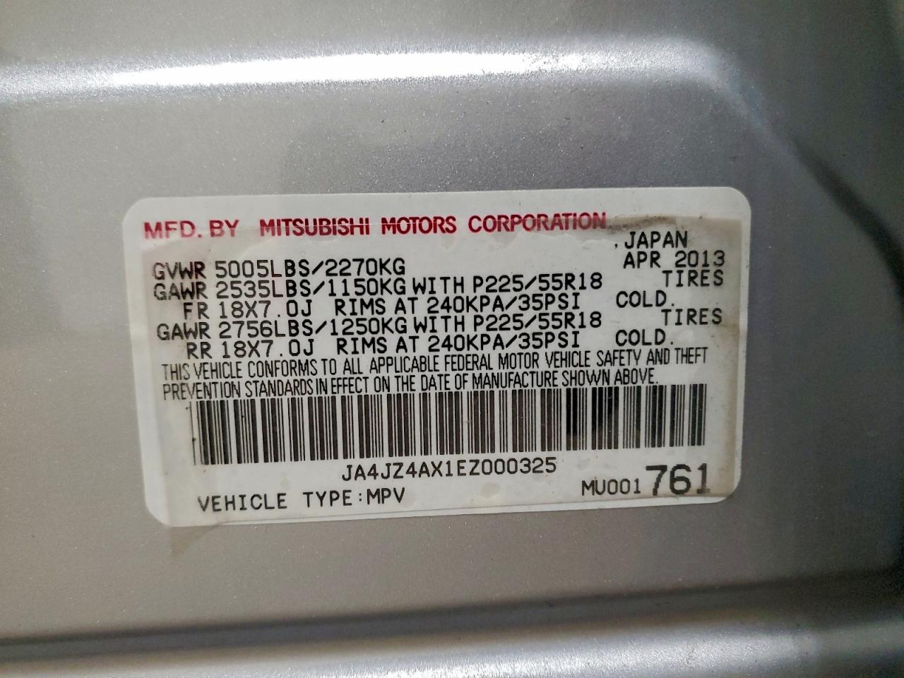 2014 MITSUBISHI OUTLANDER GT photo 13