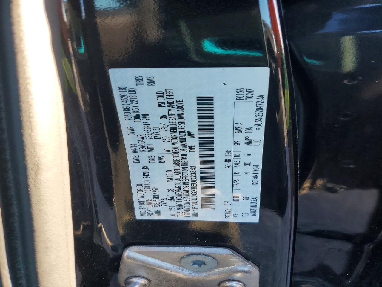 2014 FORD ESCAPE SE photo 13