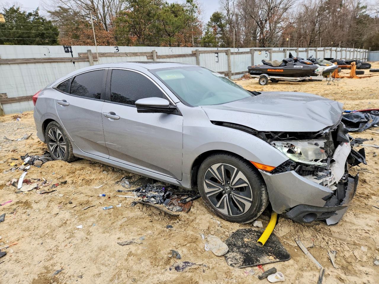 2016 HONDA CIVIC EX photo 4