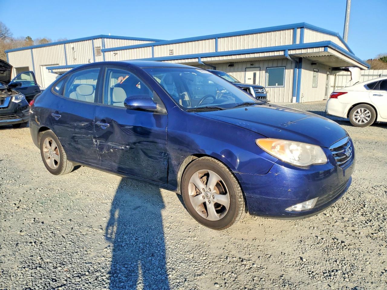 2010 HYUNDAI ELANTRA BLUE photo 10