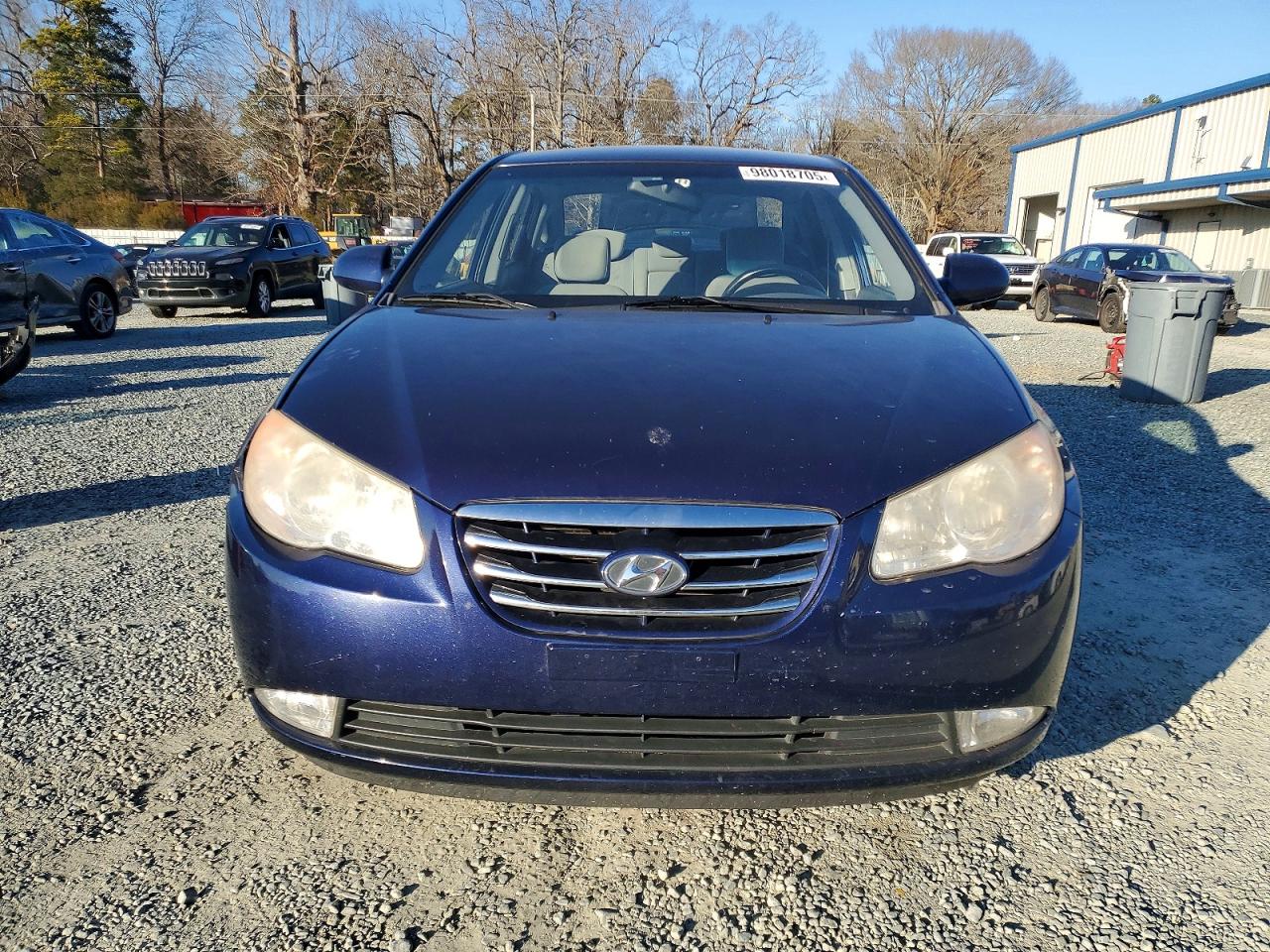 2010 HYUNDAI ELANTRA BLUE photo 13
