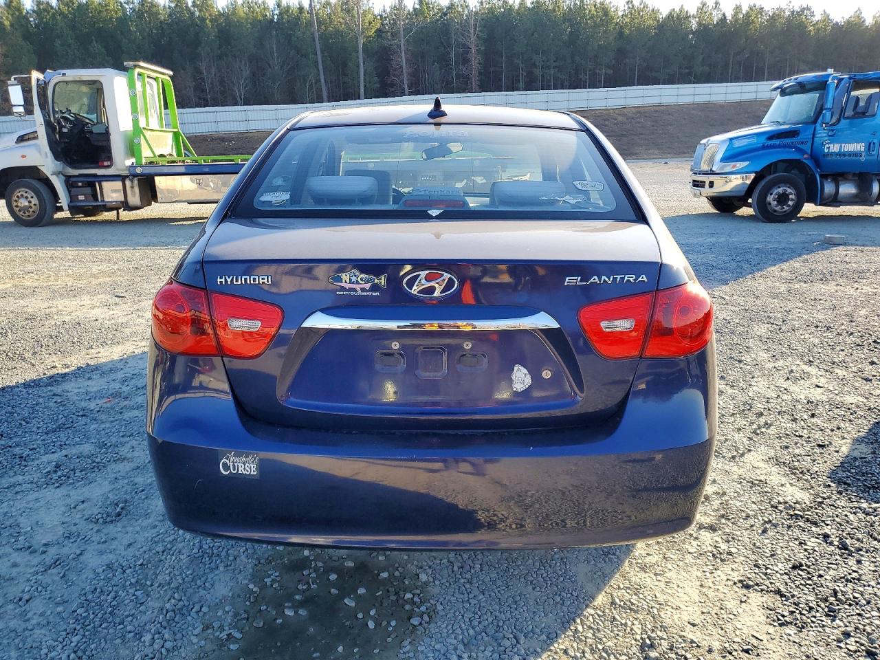 2010 HYUNDAI ELANTRA BLUE photo 16