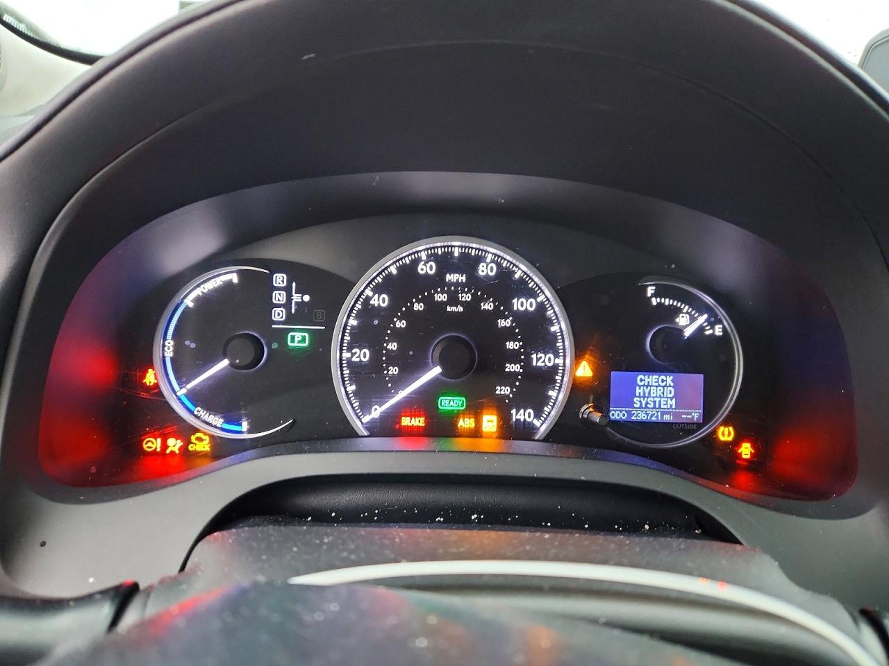 2012 LEXUS CT 200 photo 9
