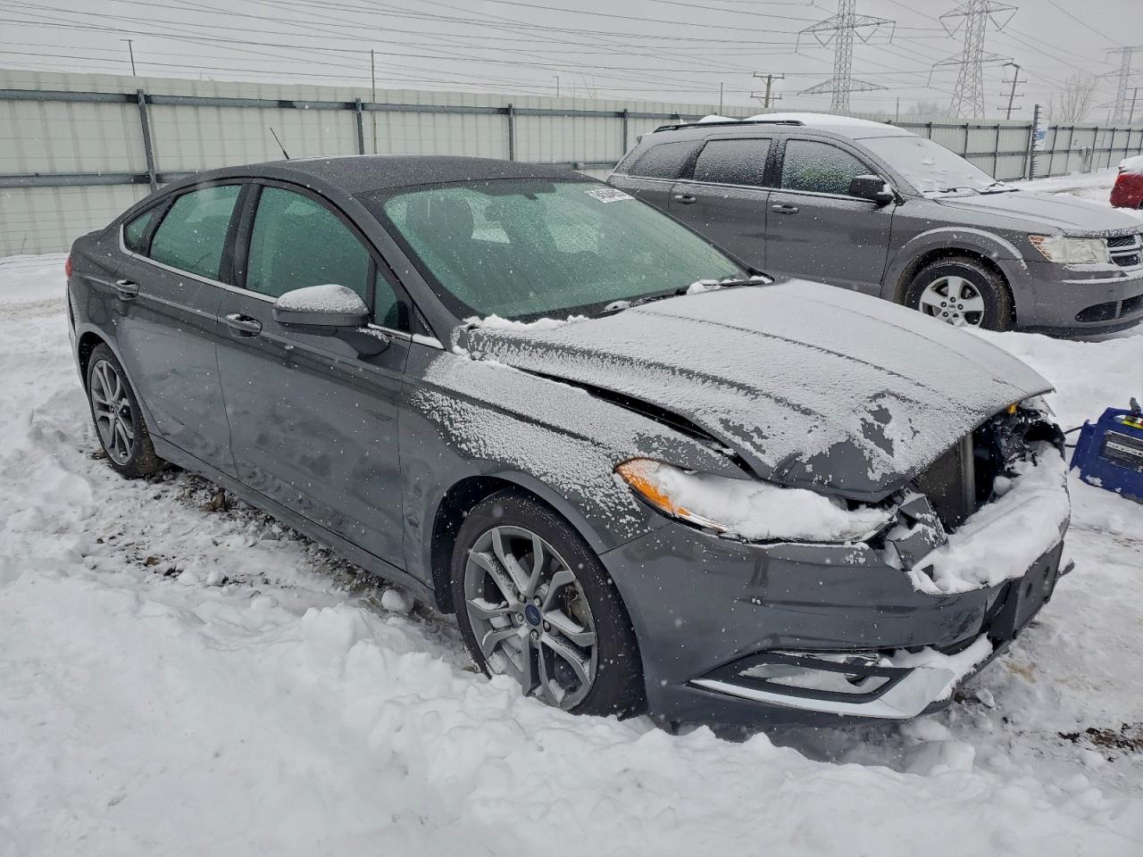 2017 FORD FUSION S photo 4