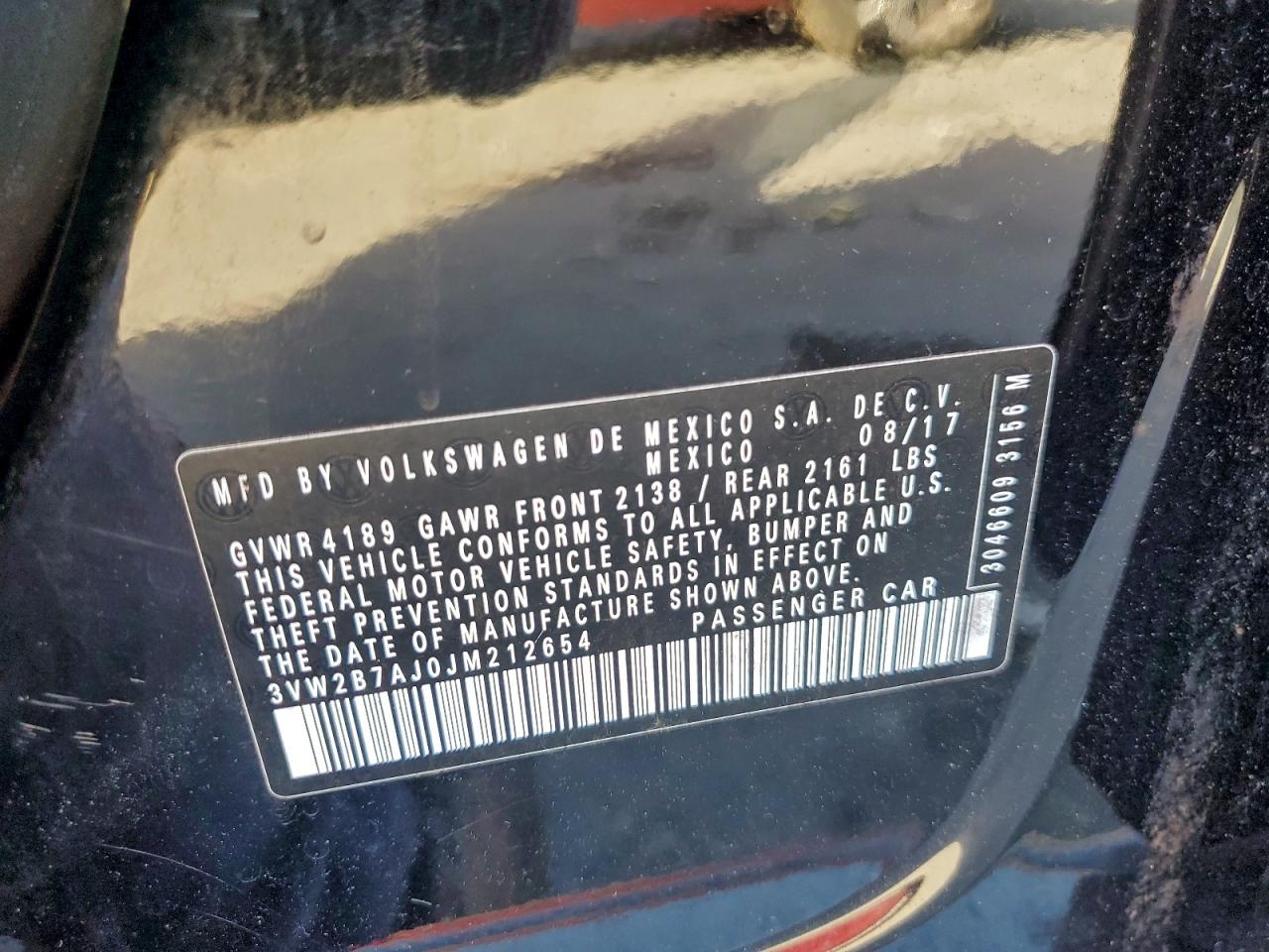 2018 VOLKSWAGEN JETTA S photo 12