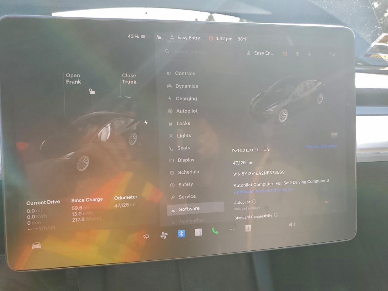 2022 TESLA MODEL 3 photo 9