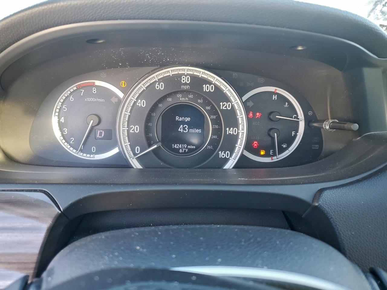 2016 HONDA ACCORD EXL photo 9
