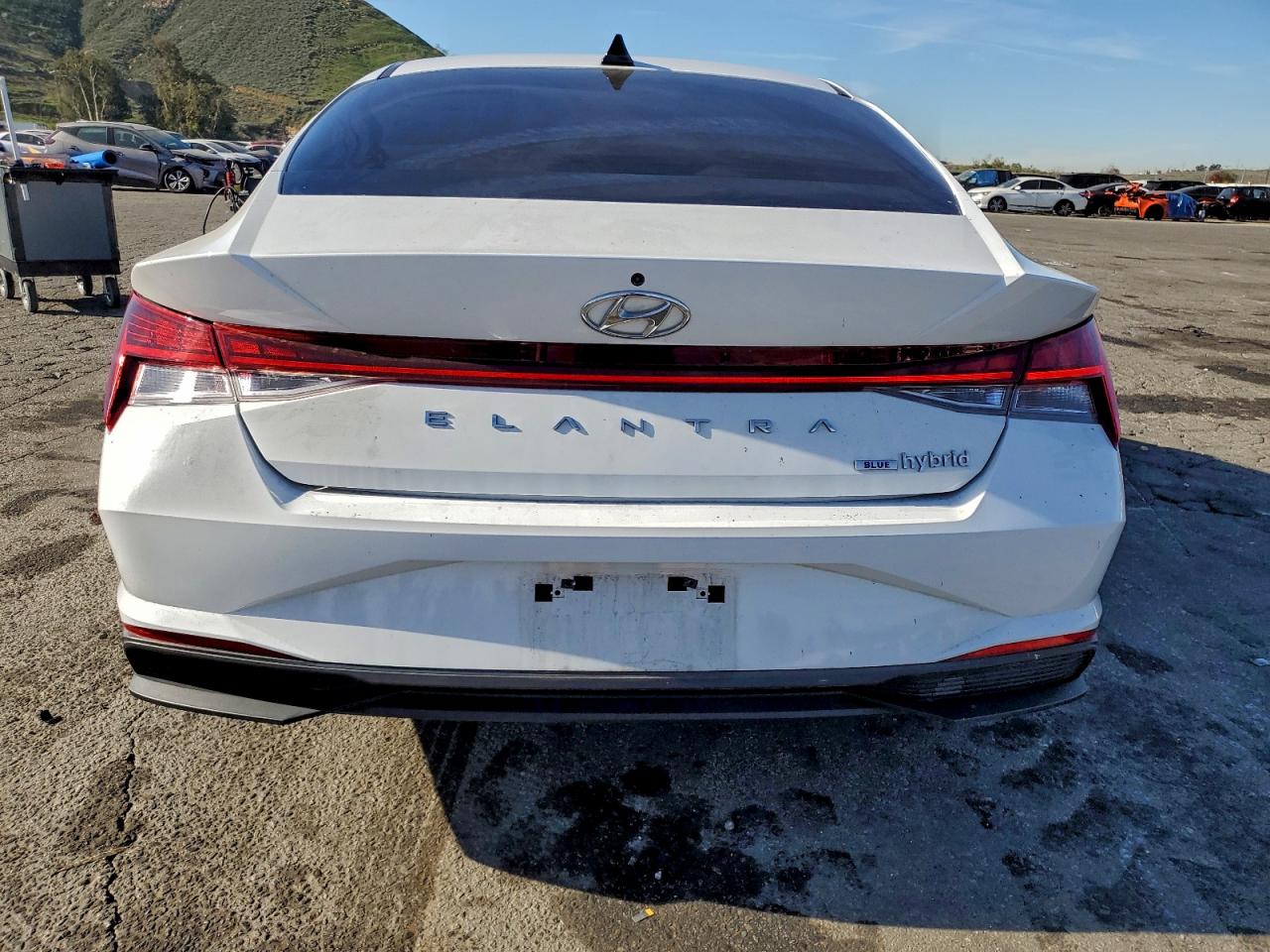 2023 HYUNDAI ELANTRA BLUE photo 6