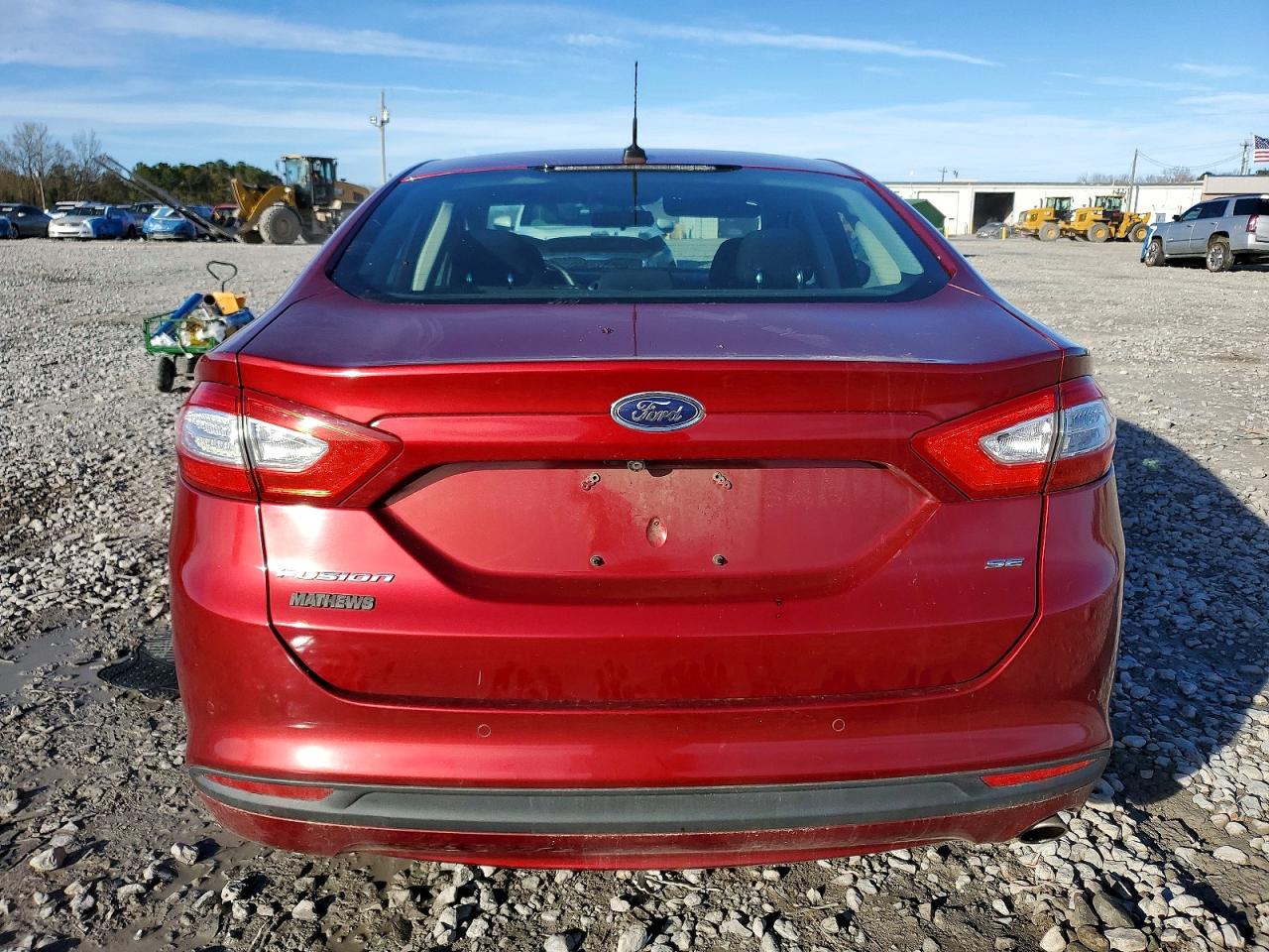 2016 FORD FUSION SE photo 16