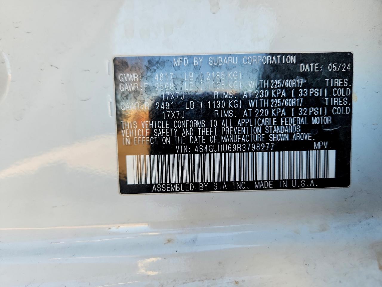 2024 SUBARU CROSSTREK WILDERNESS photo 14