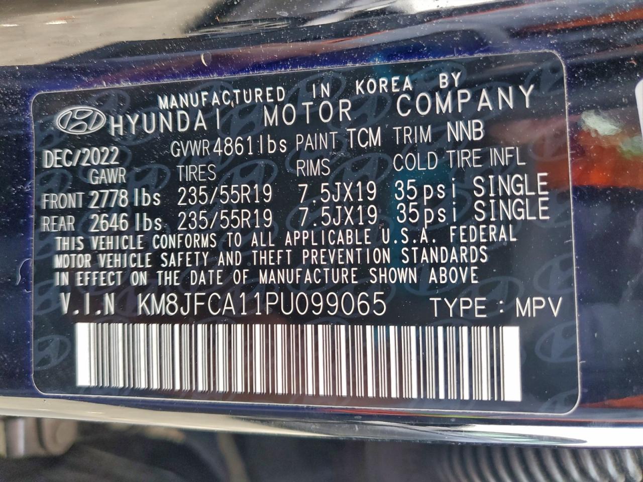2023 HYUNDAI TUCSON SEL CONVENIENCE photo 12