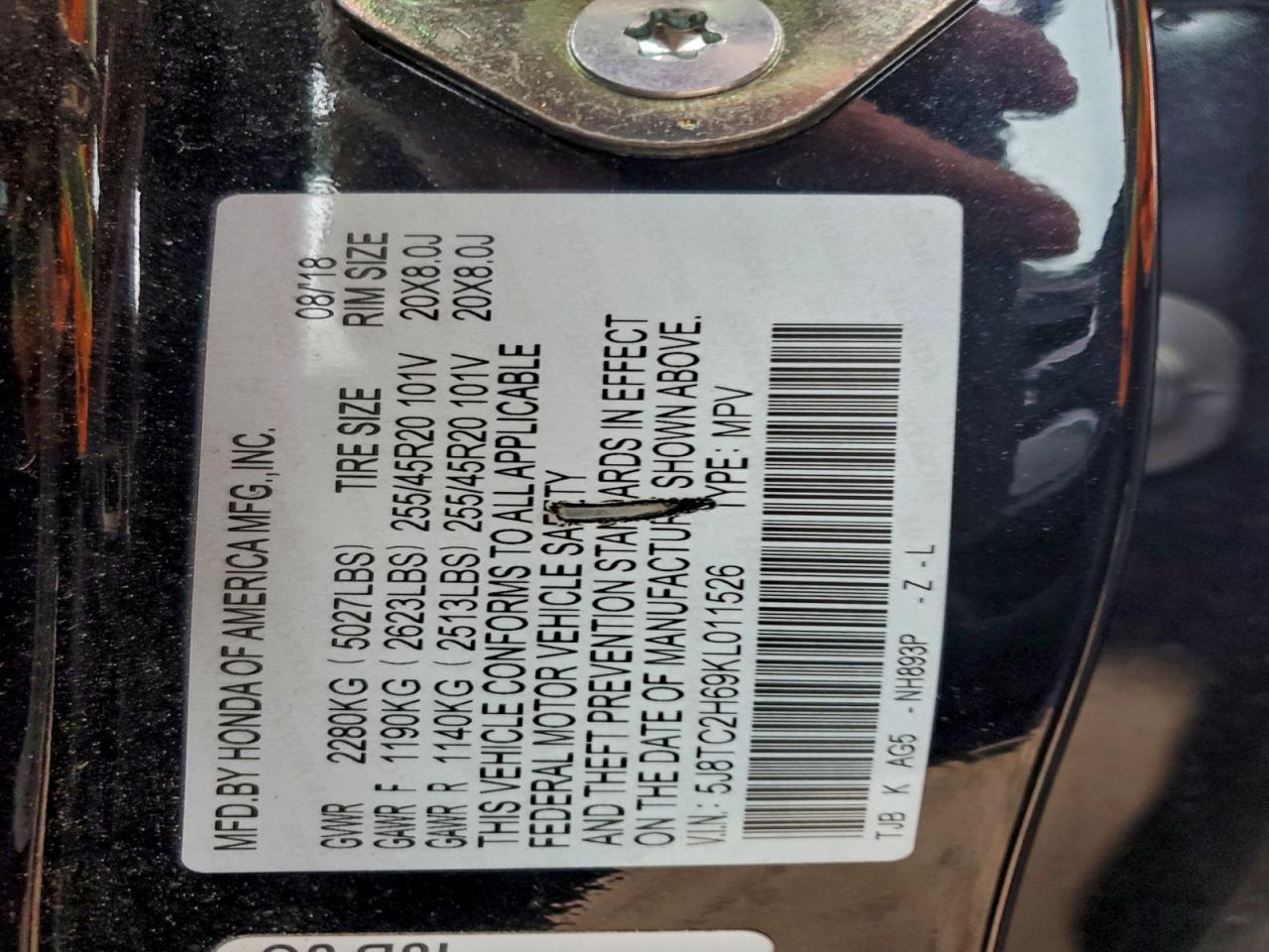 2019 ACURA RDX A-SPEC photo 12