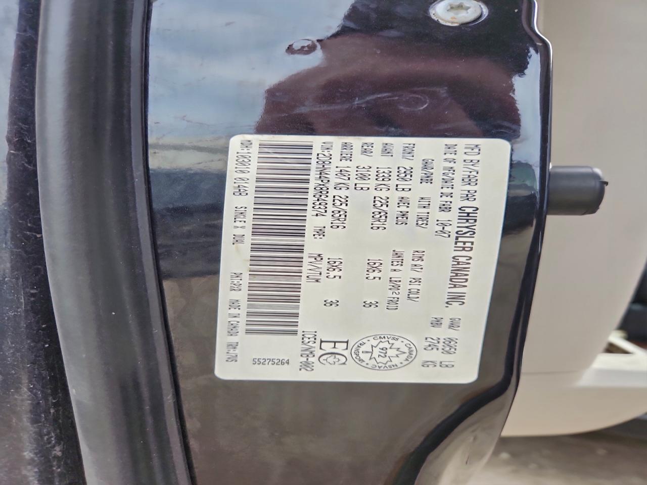 2008 DODGE GRAND CARAVAN SXT photo 25