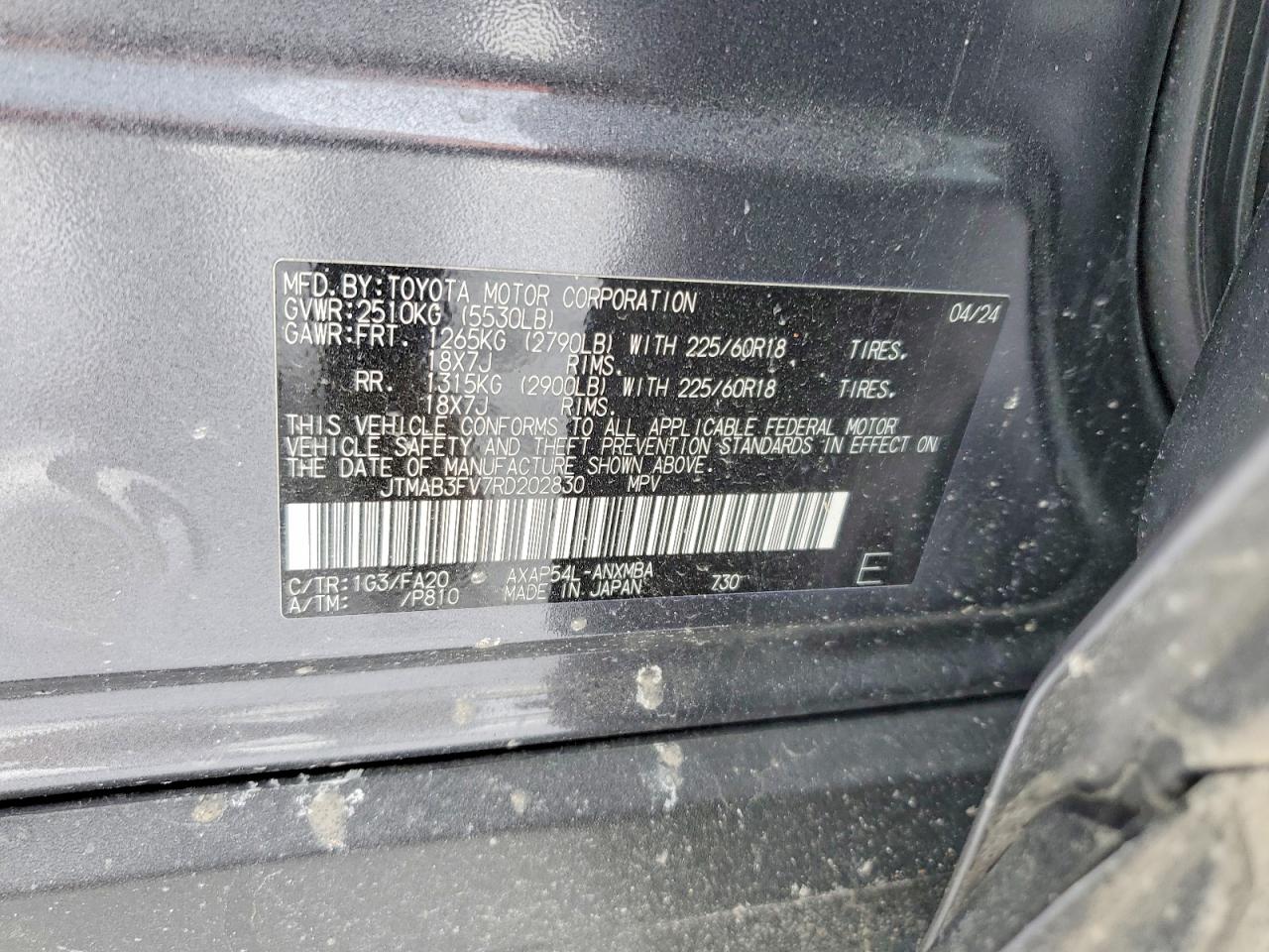 2024 TOYOTA RAV4 PRIME SE photo 13