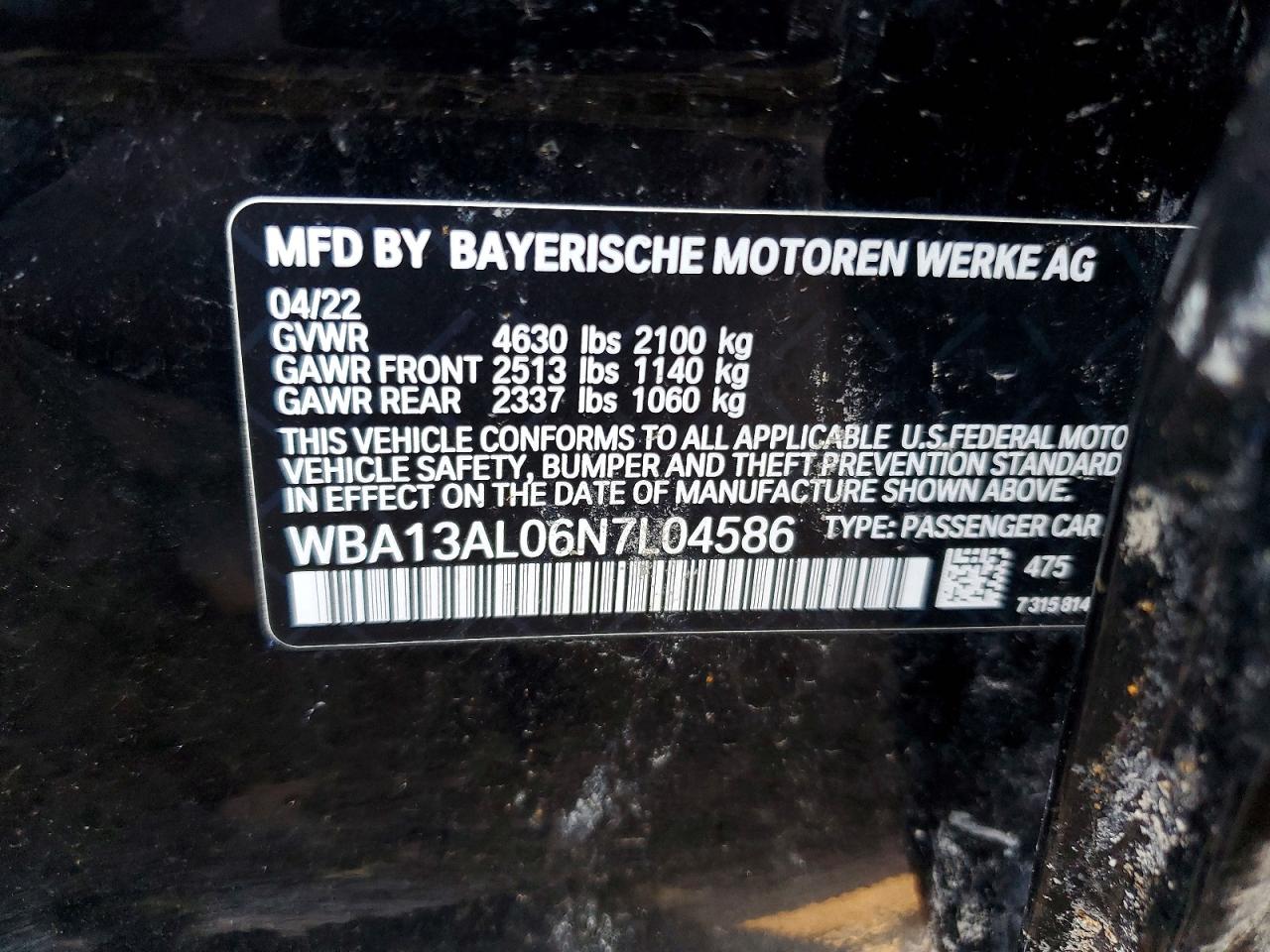 2022 BMW M235XI photo 13