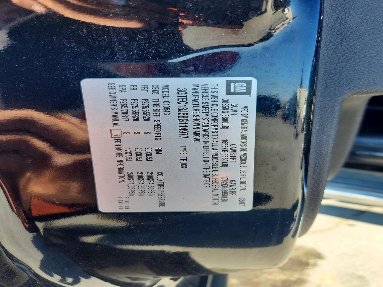 2008 GMC SIERRA C1500 photo 12